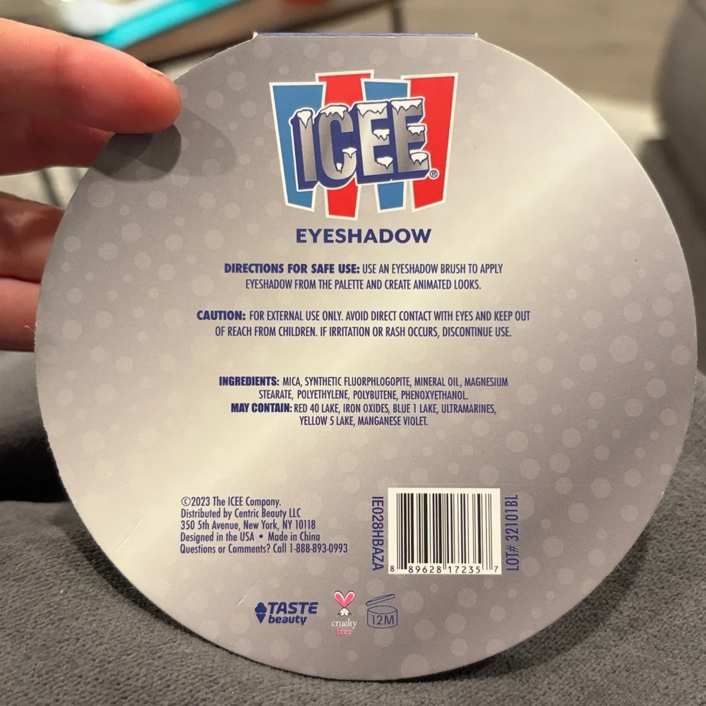 Icee Eyshadow Palette by Taste Beauty - NEVER USED!! makeup palettes eye eyes